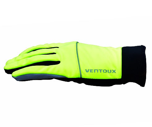 Ventoux Storm cykelhandske Hi-Vis, neon/sort