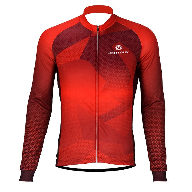 Ventoux thermal jersey, rød