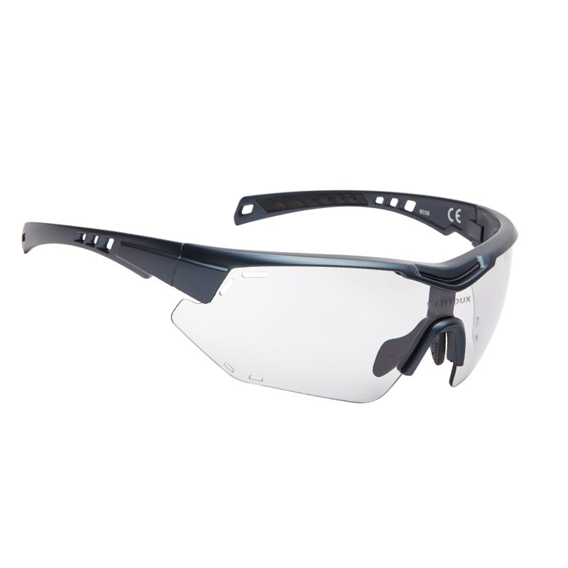 Ventoux Titan Fotochrome cykelbrille, mørkeblå metal