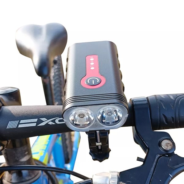 Ventoux USB Power Alu 1000 lumens forlygte + USB baglygte